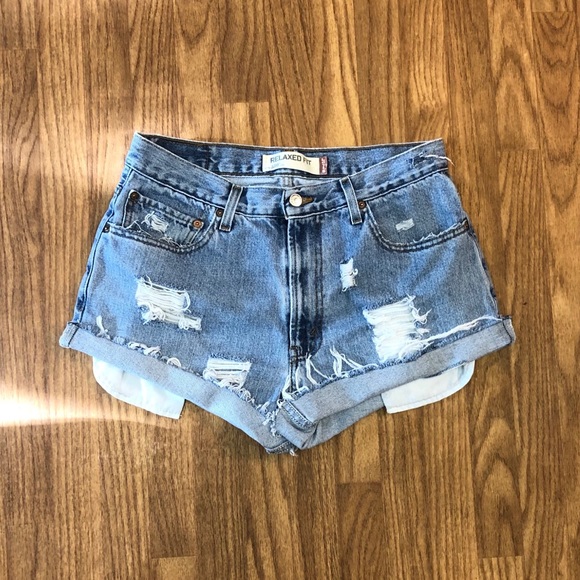 Levi's Pants - Vintage 550 Levi Cutoff Shorts